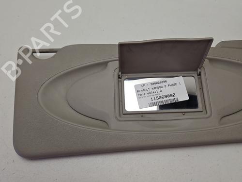 Used Right sun visor RENAULT KANGOO / GRAND KANGOO II (KW0/1_) 1.5 dCi 90 (KW05, KW08, KW0G, KW11) (90 hp) 30316616