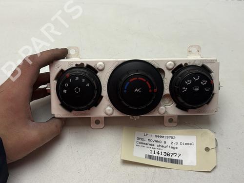 Commande Chauffage OPEL MOVANO B Van (X62) 2.3 CDTI FWD (FV) (136 hp) 29909336
