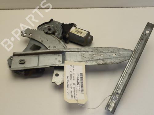 Used Rear right window mechanism NISSAN NOTE (E11, NE11) 1.5 dCi (86 hp) 29361840