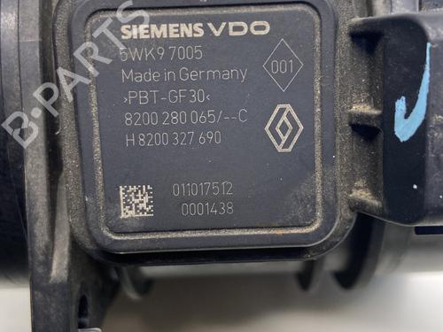 Mass air flow sensor RENAULT LAGUNA III Grandtour (KT0/1) 2.0 dCi (KT01, KT08, KT09, KT0K, KT12, KT1D, KT1W) | BP29366775M95 