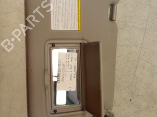 Right sun visor NISSAN JUKE (F15) 1.5 dCi | BP29365690I2 