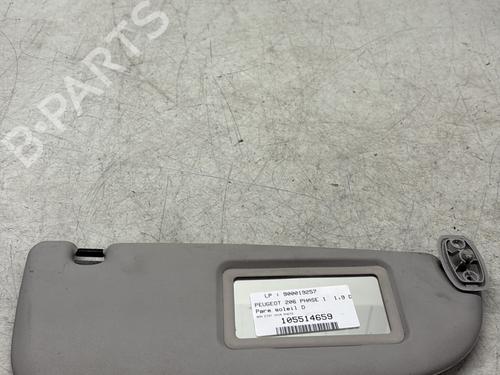 Right sun visor PEUGEOT 206 Hatchback (2A/C) 1.9 D | BP29368080I2 