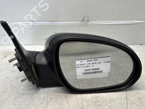 Right mirror HYUNDAI i30 (FD) 1.6 CRDi | BP29369147C27 