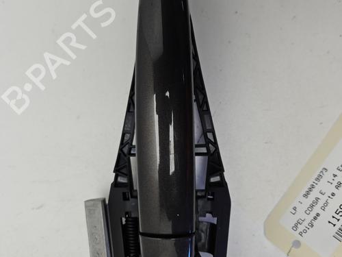 Used Rear right exterior door handle OPEL CORSA E (X15) 1.4 (08, 68) (90 hp) 30543019