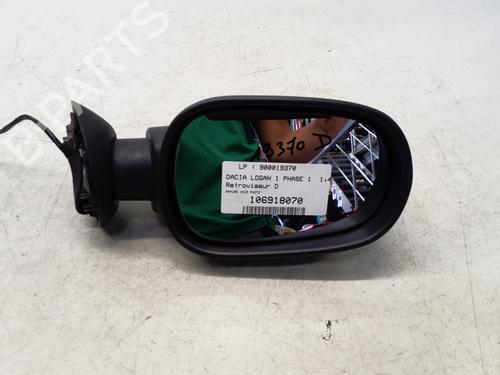 Right mirror DACIA LOGAN (LS_) 1.4 (LS0A, LS0C, LS0E, LS0G) | BP29365743C27 
