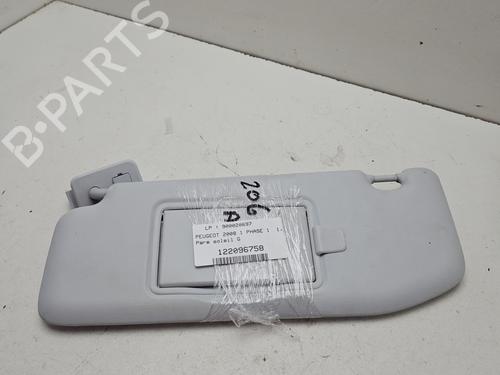 Used Left sun visor PEUGEOT 2008 I (CU_) 1.2 THP 110 / PureTech 110 (110 hp) 32852200