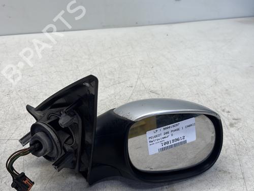 Used Right mirror PEUGEOT 206 CC (2D) 1.6 16V (2DNFUF, 2DNFUR) (109 hp) 29365623