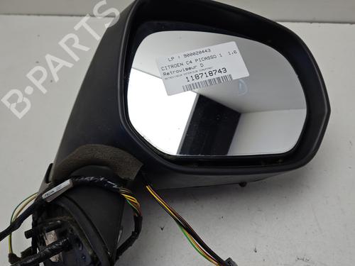 Used Right mirror CITROËN C4 Picasso I MPV (UD_) 1.6 HDi (109 hp) 31288368