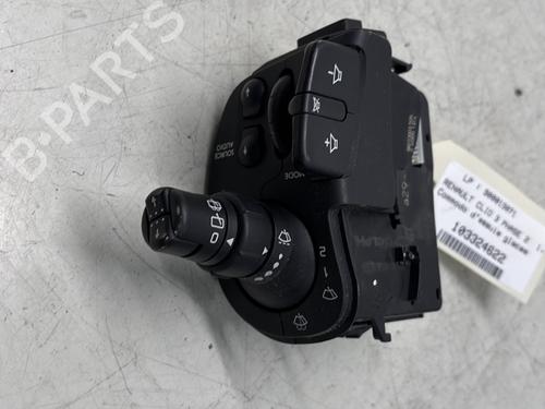 Used Steering column stalk RENAULT CLIO III (BR0/1, CR0/1) 1.2 16V Hi-Flex (BR1U, CR1U) (75 hp) 29366033