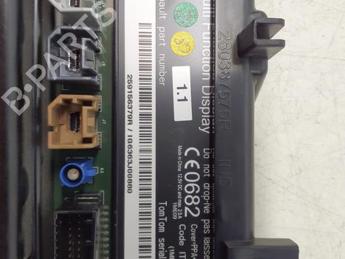 Used Display monitor Display monitor RENAULT CAPTUR I (J5_, H5_) 0.9 TCe 90 (90 hp) 29366102 29366102