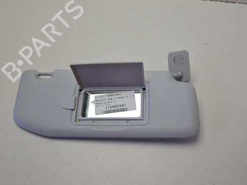 Used Right sun visor PEUGEOT 208 I (CA_, CC_) 1.0 VTi (68 hp) 30353208
