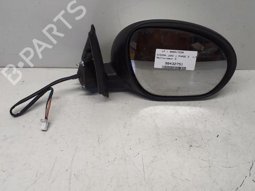 Used Right mirror NISSAN JUKE (F15) 1.5 dCi (110 hp) 29366421