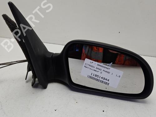 Used Right mirror CITROËN SAXO (S0, S1) 1.5 D (57 hp) 31300588