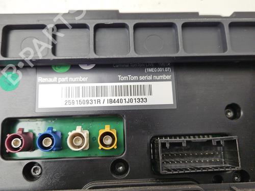 Display de informações RENAULT KANGOO / GRAND KANGOO II (KW0/1_) 1.5 dCi 90 (KW05, KW08, KW0G, KW11) | BP30316614C48