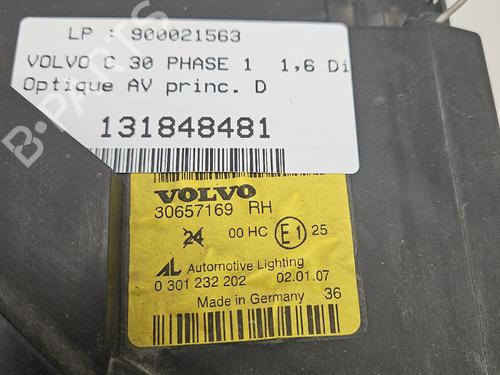 Right headlight VOLVO C30 (533) 1.6 D | BP39690509C29 - Image 2
