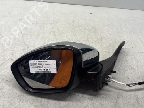 Left mirror PEUGEOT 2008 I (CU_) 1.2 VTi | BP29364494C26 