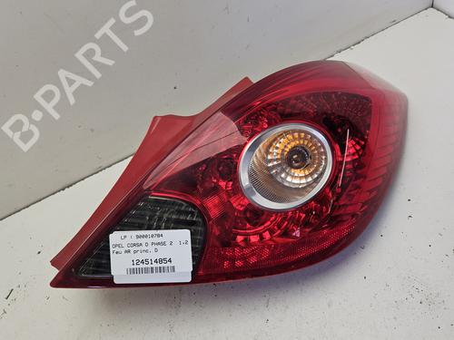Used Right taillight Right taillight OPEL CORSA D (S07) 1.3 CDTI (L08, L68) (75 hp) 34117680 34117680