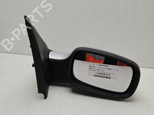 Retrovisor direito RENAULT CLIO III (BR0/1, CR0/1) 1.5 dCi (BR17, CR17) (86 hp) 31156285