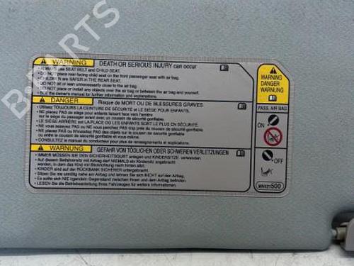 Left sun visor MITSUBISHI L200 / TRITON (KA_T, KB_T) 2.5 DI-D 4WD (KB4T) | BP29369614I1 