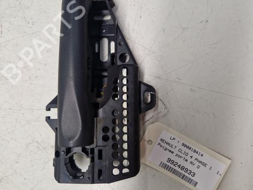 Used Front right exterior door handle RENAULT CLIO IV (BH_) 1.5 dCi 75 (75 hp) 29368604