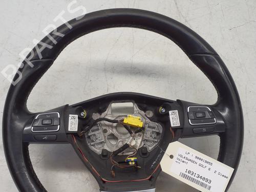 Used Steering wheel VW GOLF VI (5K1) 2.0 TDI 4motion (140 hp) 29366081