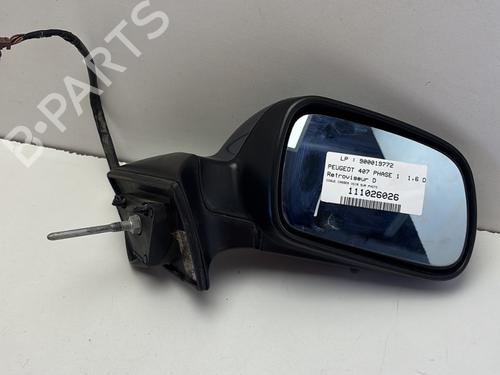 Right mirror PEUGEOT 407 (6D_) 1.6 HDi 110 (6D9HZC, 6D9HYC) | BP29411866C27 