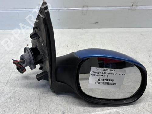 Right mirror PEUGEOT 206 Hatchback (2A/C) 1.4 16V | BP29369356C27 