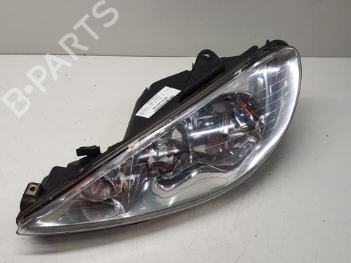 Used Left headlight Left headlight PEUGEOT 206 Hatchback (2A/C) 1.4 i (75 hp) 29368816 29368816