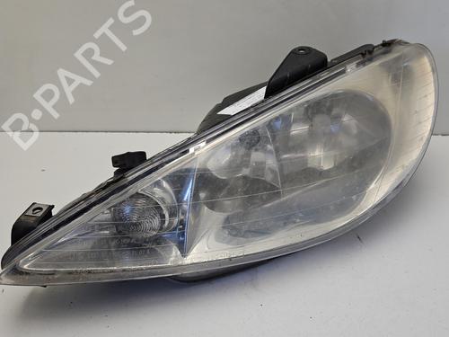 Used Left headlight PEUGEOT 206 Hatchback (2A/C) 1.4 HDi eco 70 (68 hp) 31847611