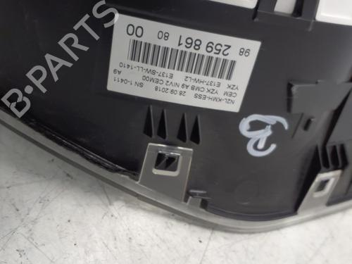 Used Instrument cluster PEUGEOT 208 I (CA_, CC_) 1.2 VTI 82 (82 hp) 29366922