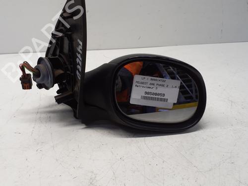 Right mirror PEUGEOT 206 Hatchback (2A/C) 1.4 16V | BP29368694C27 