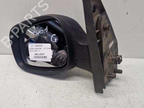 Used Left mirror NISSAN KUBISTAR Van (X76) 1.5 dCi (65 hp) 29368656