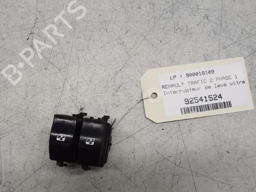 Used Left front window switch RENAULT TRAFIC II Van (FL) 1.9 dCi 80 (FL0B) (82 hp) 29369287
