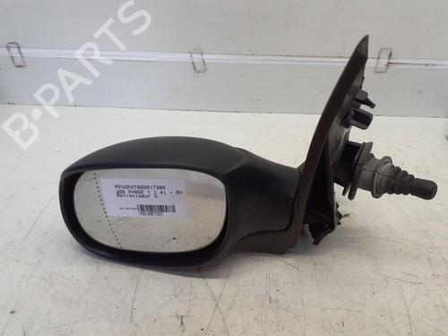 Used Left mirror PEUGEOT 206 Hatchback (2A/C) 1.4 i (75 hp) 29369916