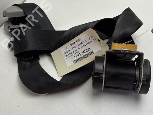 Used Rear left seatbelt Rear left seatbelt TOYOTA VERSO (_R2_) 2.2 D-CAT (AUR21_, AUR21R) (177 hp) 29706852 29706852