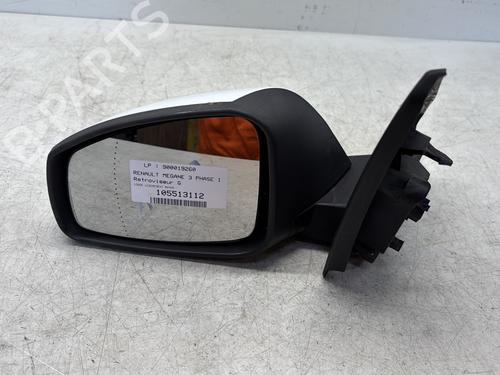 Used Left mirror RENAULT MEGANE III Hatchback (BZ0/1_, B3_) 1.5 dCi (BZ09, BZ0D, BZ1W, BZ29, BZ14) (110 hp) 29368088
