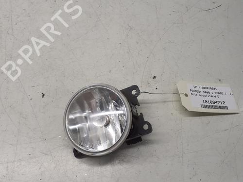 Used Right front fog light PEUGEOT 3008 I MPV (0U_) 1.6 HDi (114 hp) 29366158