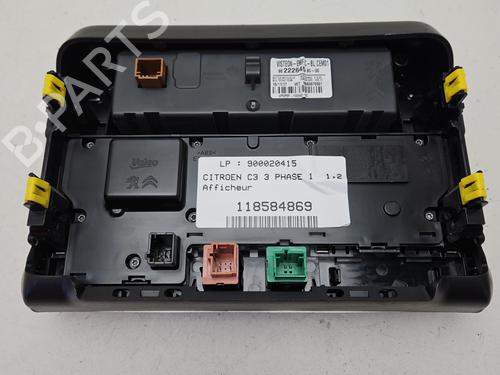 Used Display monitor Display monitor CITROËN C3 III (SX) 1.2 PureTech 82 (83 hp) 31156967 31156967