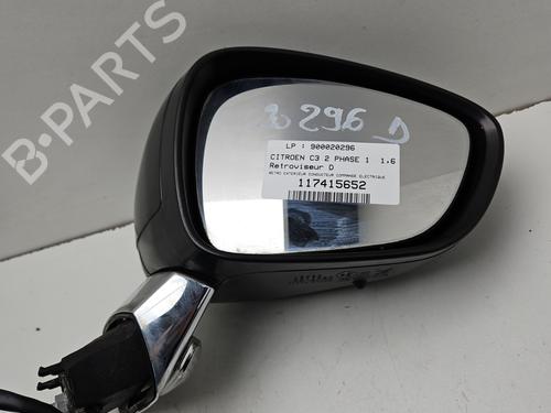 Used Right mirror CITROËN C3 II (SC_) 1.6 HDi 90 (90 hp) 31293164