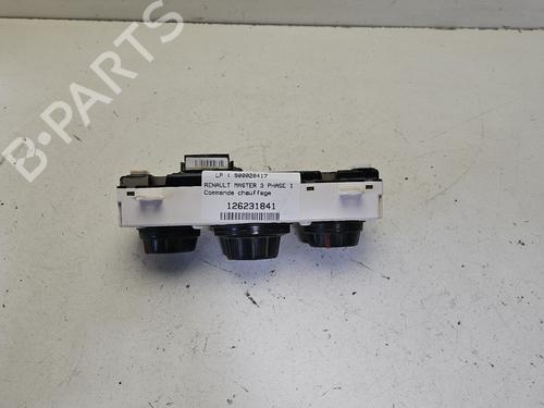 Commande Chauffage Commande Chauffage RENAULT MASTER III Van (FV) 2.3 dCi 100 FWD (FV0A, FV0B, FV0G, FV0K, FV0H) (101 hp) 35940586 35940586