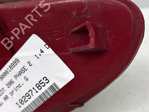 Used Left taillight Left taillight PEUGEOT 206 Hatchback (2A/C) 1.4 HDi eco 70 (68 hp) 29363838 29363838