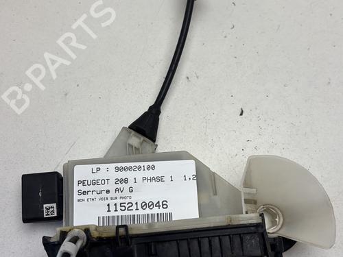 Used Front left lock Front left lock PEUGEOT 208 I (CA_, CC_) 1.2 VTI 82 (82 hp) 30176733 30176733