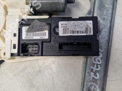 Front left window mechanism RENAULT LAGUNA III (BT0/1) 1.5 dCi (BT00, BT0A, BT0T, BT1J) | BP29368425C22
