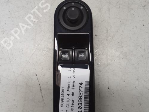 Used Left front window switch RENAULT CLIO IV (BH_) 1.5 dCi 75 (75 hp) 29362665