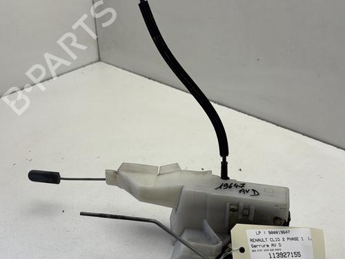 Højre fortil lås RENAULT CLIO II (BB_, CB_) 1.2 (BB0A, BB0F, BB10, BB1K, BB28, BB2D, BB2H, CB0A,... (58 hp) 29855540