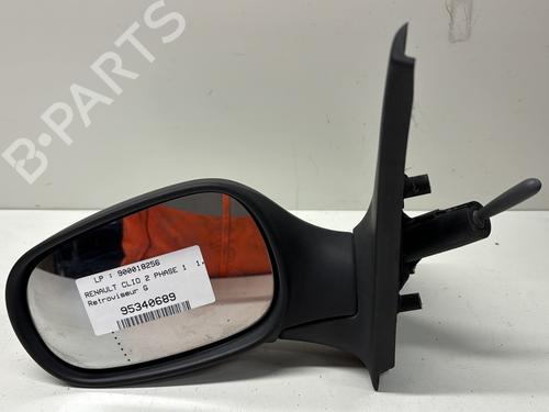 Used Left mirror RENAULT CLIO II (BB_, CB_) 1.2 (BB0A, BB0F, BB10, BB1K, BB28, BB2D, BB2H, CB0A,... (58 hp) 29366785