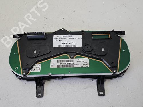 Used Instrument cluster Instrument cluster OPEL VIVARO A Van (X83) 2.0 CDTI (F7) (114 hp) 34450565 34450565