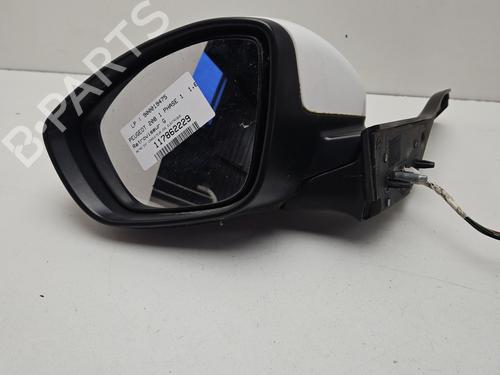 Used Left mirror PEUGEOT 208 I (CA_, CC_) 1.6 HDi (92 hp) 31048603