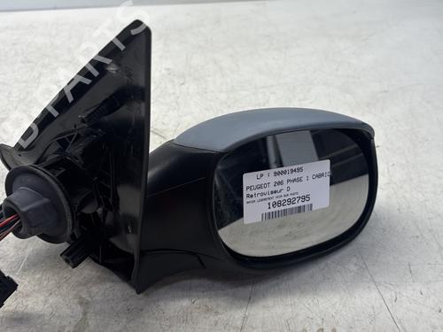 Right mirror PEUGEOT 206 CC (2D) 1.6 16V (2DNFUF, 2DNFUR) | BP29365598C27 