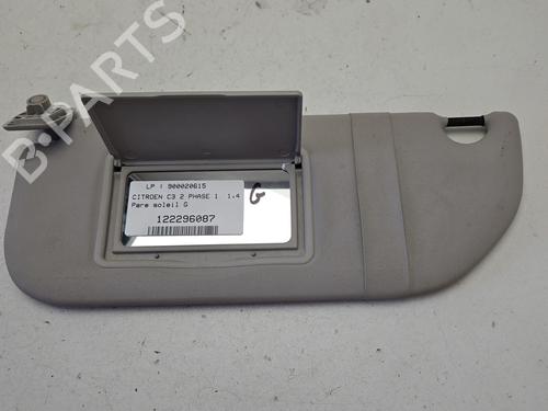 Used Left sun visor CITROËN C3 II (SC_) 1.4 HDi 70 (SC8HZC, SC8HR0, SC8HP4) (68 hp) 33041026